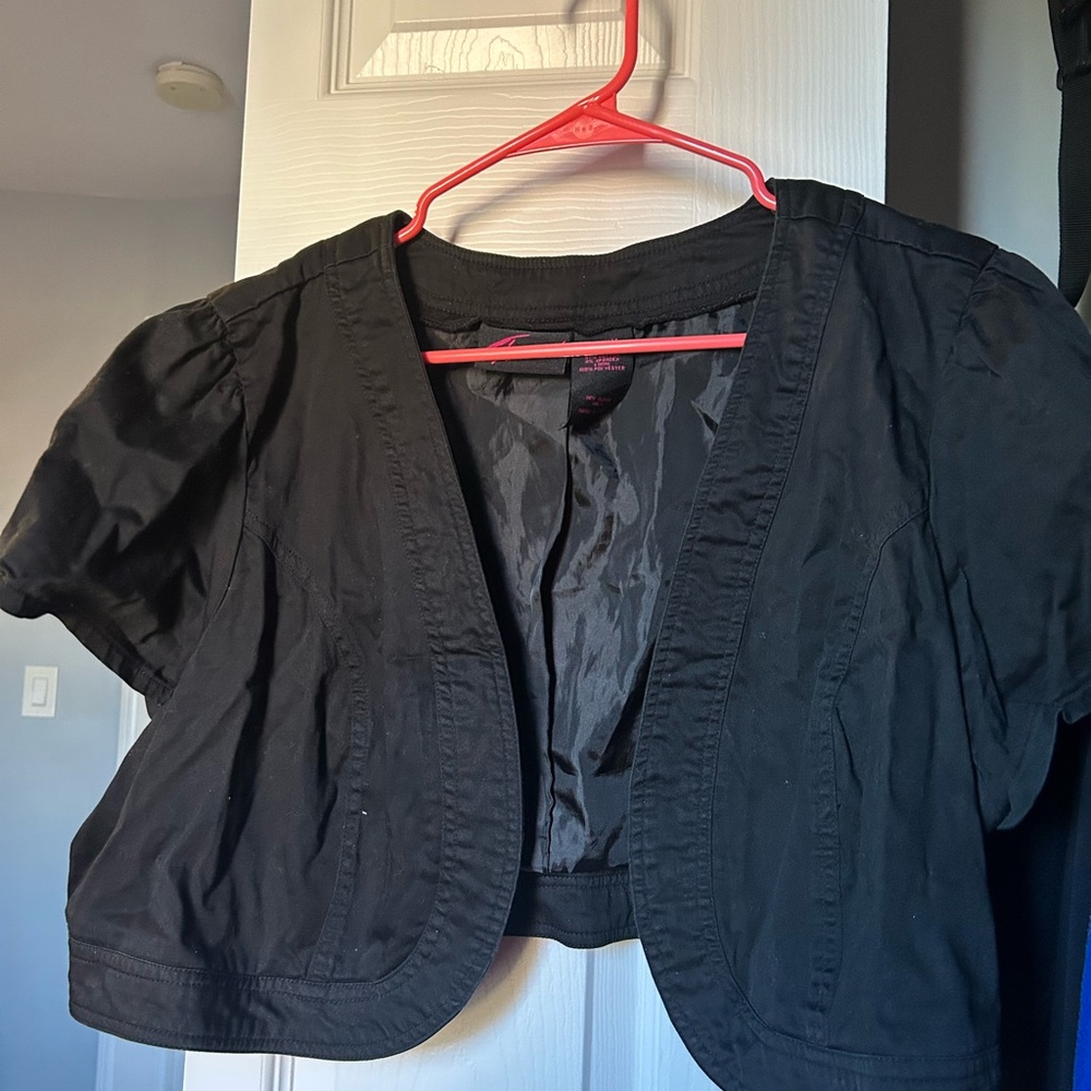 Torrid Black Bolero Jacket